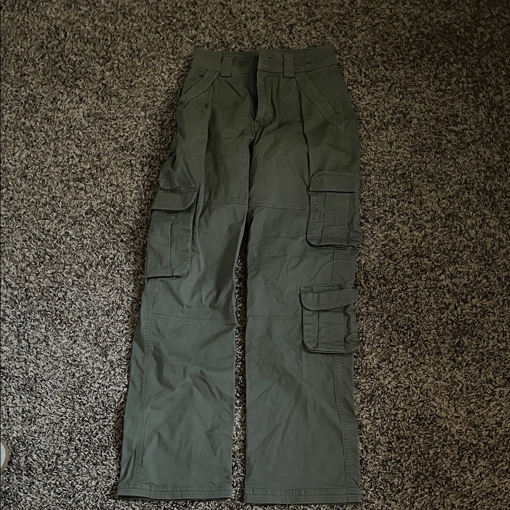 Women’s Olive Green Cargo Pants